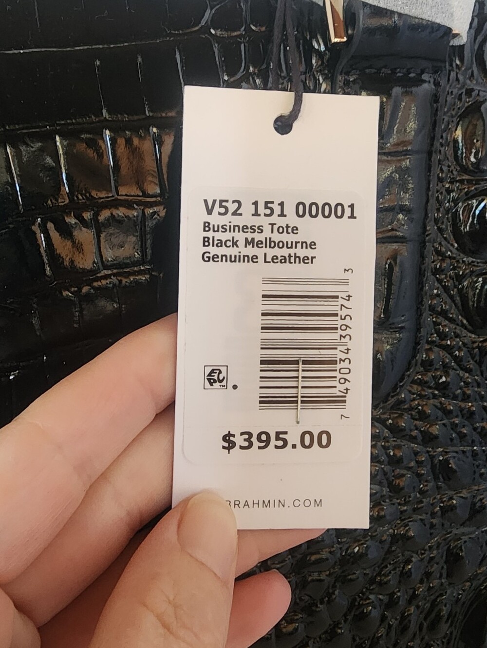 BRAHMIN Business Tote (NWT) NO Shoulder Strap - Picture 2 of 11